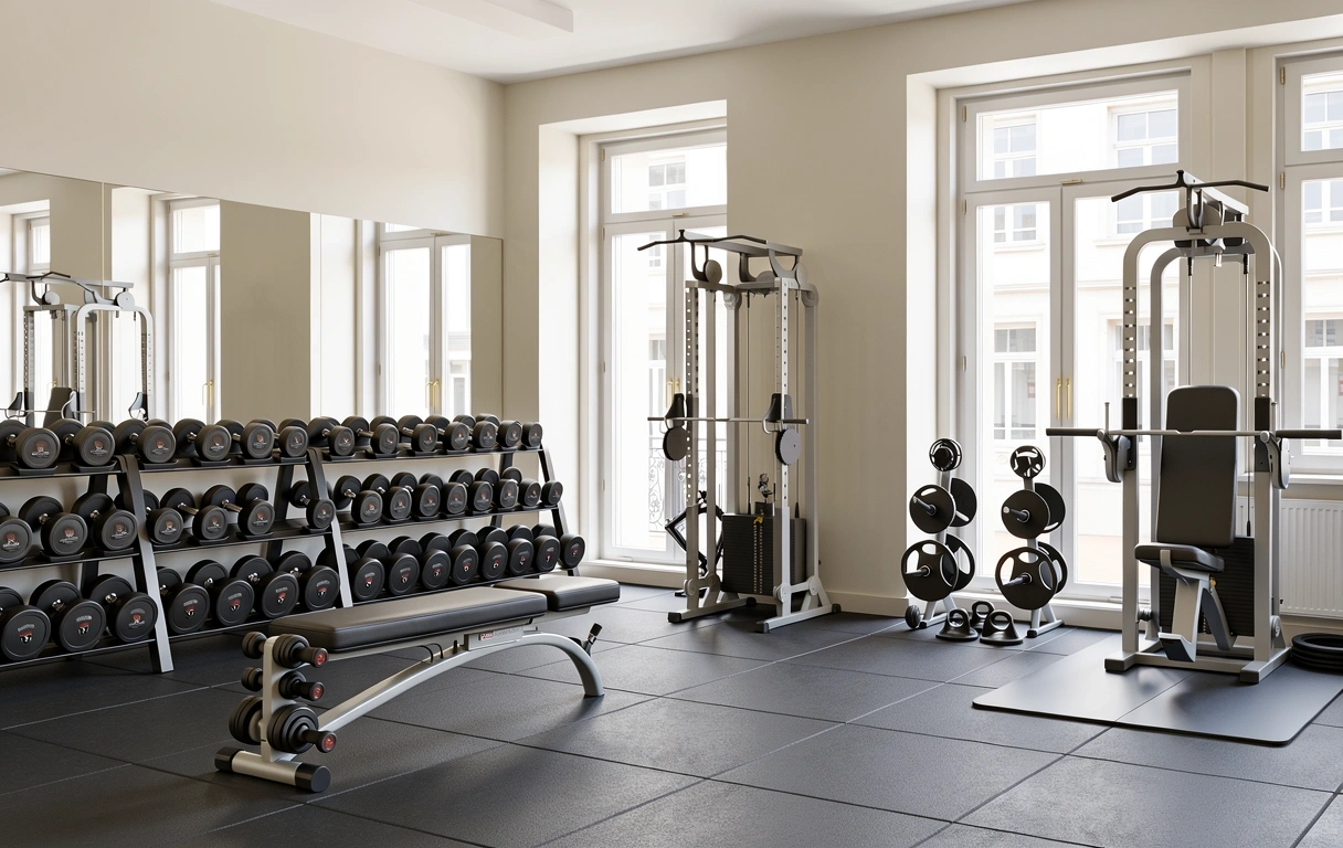 Environnement d'entraînement professionnel Fitmannen